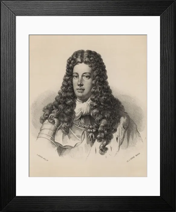 Framed Print : Archduke Charles of Austria (1685-1740), pretender as Charles III to the Crown of Framed Print : Archduke Charles of Austria (1685-1740), pretender as Charles III to the Crown of