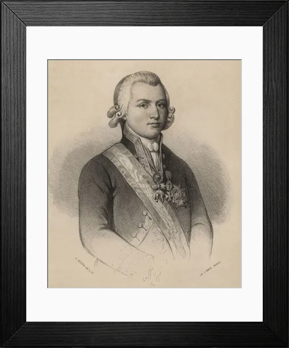 Framed Print : Godoy, Manuel de (1767-1851), Duke of Alcudia and Sueca, Prime Minister of Charles IV Framed Print : Godoy, Manuel de (1767-1851), Duke of Alcudia and Sueca, Prime Minister of Charles IV