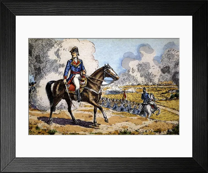 Framed Print : Battle of Bailen (July 19, 1808) between the French army and the troops assembled Framed Print : Battle of Bailen (July 19, 1808) between the French army and the troops assembled