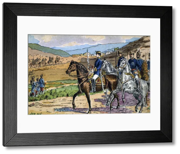 Framed Print : Proclamation of Alphonse XII as king of Spain on 29 December 1874 in Sagunto Framed Print : Proclamation of Alphonse XII as king of Spain on 29 December 1874 in Sagunto