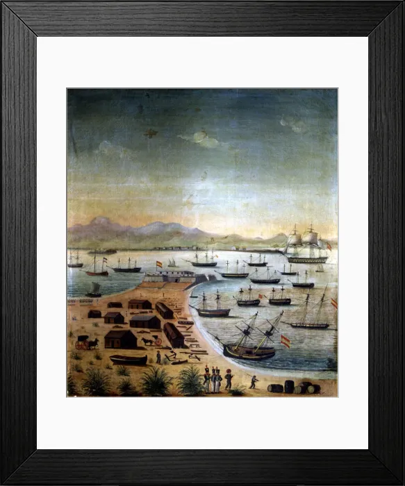 Framed Print : San Lorenzo castle in the Puntal, Cadiz Framed Print : San Lorenzo castle in the Puntal, Cadiz