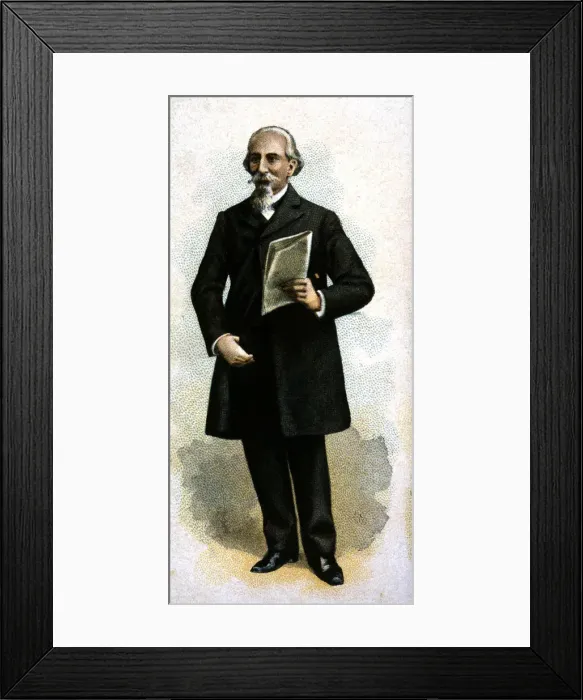 Framed Print : Jose Zorrilla (1817-1893), Spanish writer, engraving, 1888 Framed Print : Jose Zorrilla (1817-1893), Spanish writer, engraving, 1888
