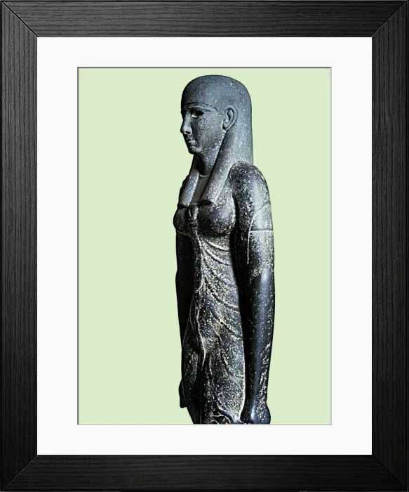 Framed Print : Statue of the goddess Isis, mother of Egyptian mythology Framed Print : Statue of the goddess Isis, mother of Egyptian mythology