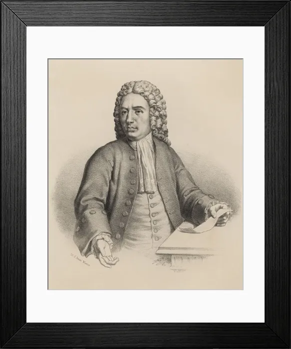 Framed Print : Melchor Rafael Macanas (or Macanaz) (1670-1760), Secretary of Philip V, politician and writer Framed Print : Melchor Rafael Macanas (or Macanaz) (1670-1760), Secretary of Philip V, politician and writer