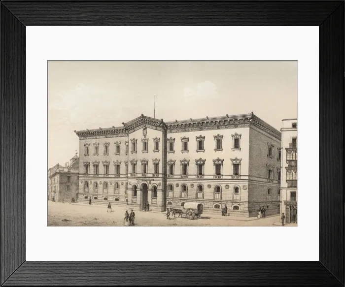 Framed Print : New Court of Auditors of the Kingdom, built by Francisco Jareno y Alarcon Framed Print : New Court of Auditors of the Kingdom, built by Francisco Jareno y Alarcon