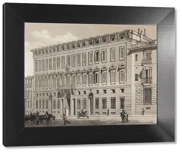 Royal Customs House, now the Ministry of Finance, the building was commissioned by