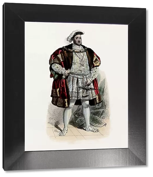 Henry VIII, King of England (Greenwich, 1491-Westminster, 1547), son of Henry VI