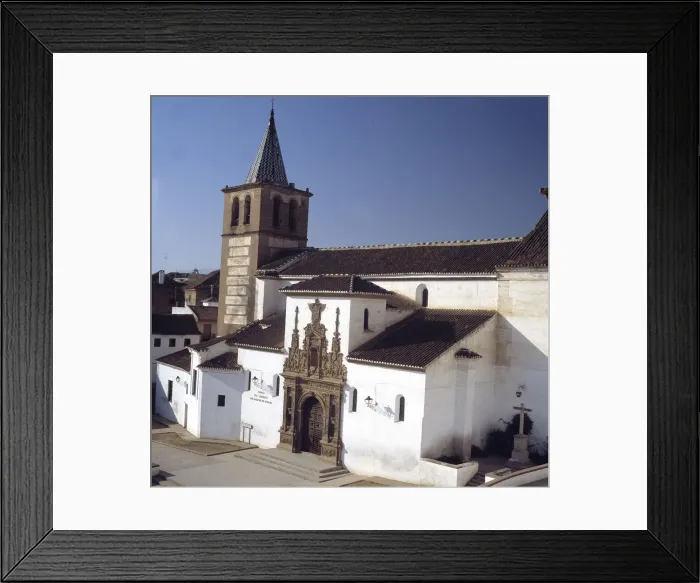 Framed Print : Exterior view of the convent of Santiago in Guadix (Granada) Framed Print : Exterior view of the convent of Santiago in Guadix (Granada)