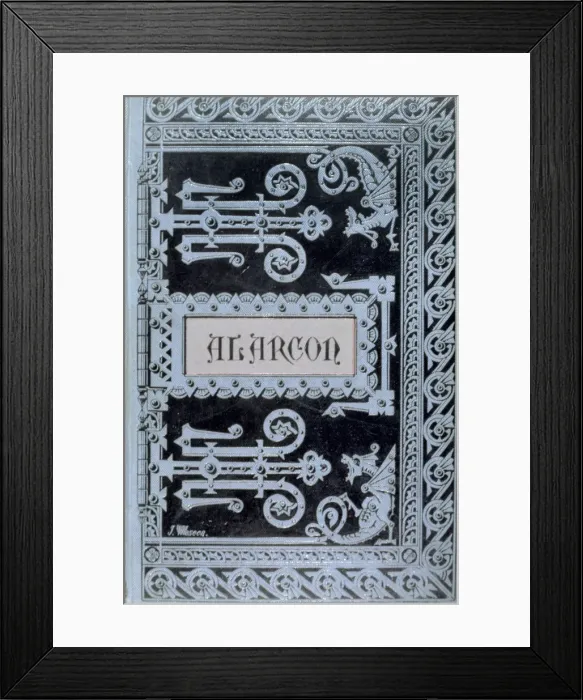 Framed Print : Cover of a work by Ruiz de Alarcon Framed Print : Cover of a work by Ruiz de Alarcon
