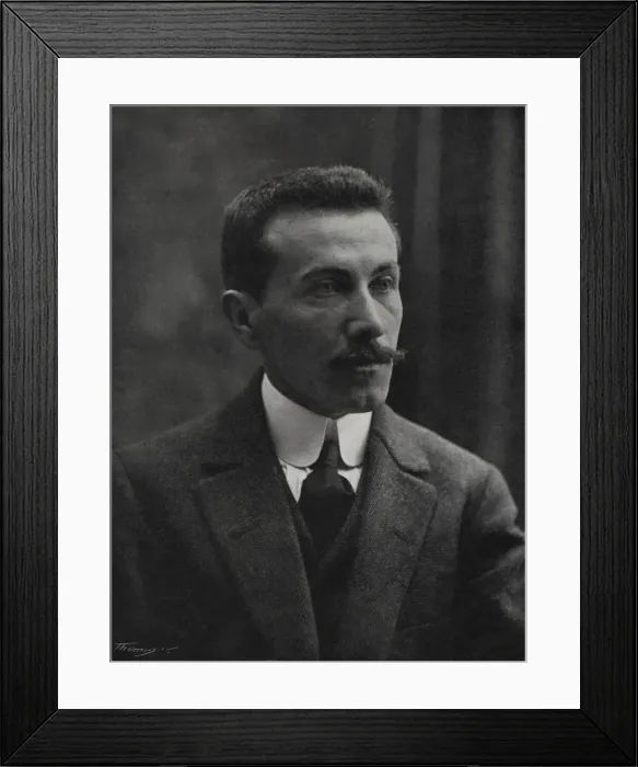 Framed Print : Jaume Bofill i Matas (Olot, 1878-Barcelona, 1933), Catalan poet known as Guerau de Liost Framed Print : Jaume Bofill i Matas (Olot, 1878-Barcelona, 1933), Catalan poet known as Guerau de Liost