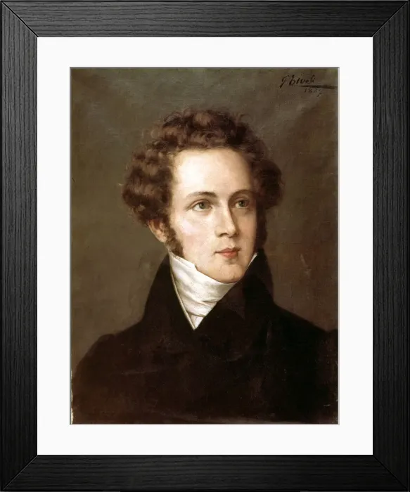 Framed Print : Vincenzo Bellini (1801-1835), Italian composer Framed Print : Vincenzo Bellini (1801-1835), Italian composer