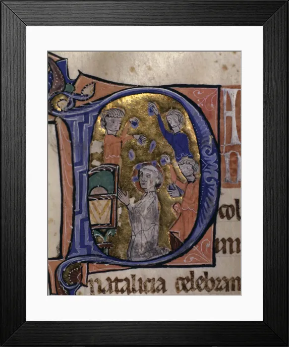 Framed Print : San Esteban (? - 32-37), deacon and martyr Framed Print : San Esteban (? - 32-37), deacon and martyr