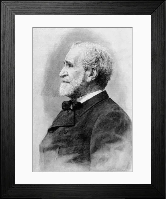 Framed Print : Giuseppe Verdi (1813 - 1901), Italian composer at age 80 Framed Print : Giuseppe Verdi (1813 - 1901), Italian composer at age 80