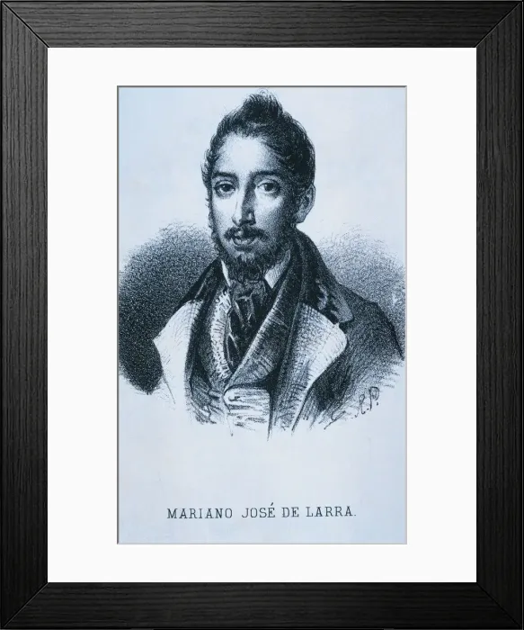 Framed Print : Mariano Jose Larra Castro and Sanchez (1809-1837), Spanish writer and critic Framed Print : Mariano Jose Larra Castro and Sanchez (1809-1837), Spanish writer and critic