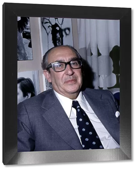 Alvaro Cunqueiro (1911-1981), Spanish writer, photo 1976