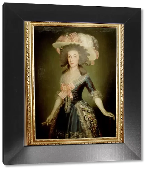 The Duchess of Osuna, oil by Francisco de Goya