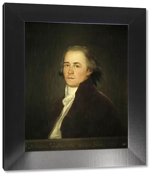 Juan Melendez Valdes (1754-1817), Spanish poet, jurist and politician. Oil by Goya