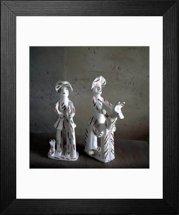 Framed Print : Xiurells made in La Cabaneta, popular figures from the Balearic Islands, which are also whistles Framed Print : Xiurells made in La Cabaneta, popular figures from the Balearic Islands, which are also whistles