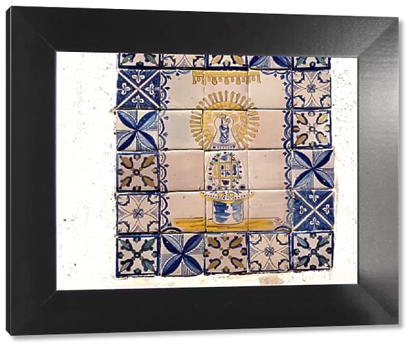 Muel tiles representing the Virgin of Pilar