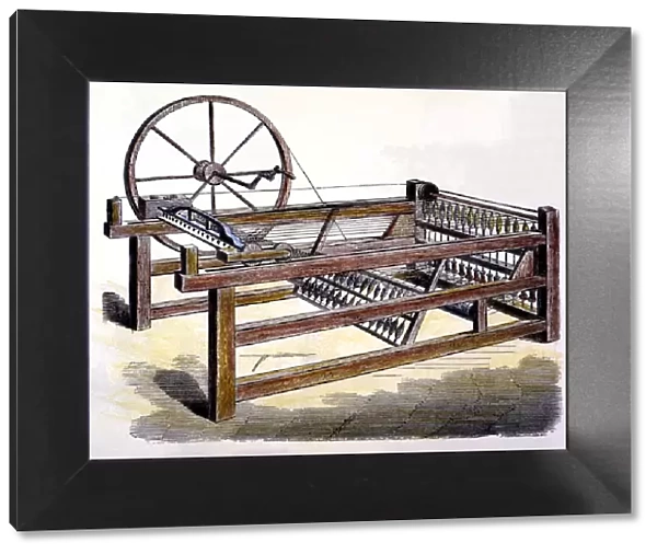 Hargreaves spinner, invented in 1768, also known as Spinning Jenny