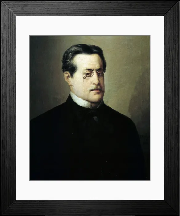 Framed Print : Juan Valera (1824-1905), Spanish novelist and diplomat Framed Print : Juan Valera (1824-1905), Spanish novelist and diplomat