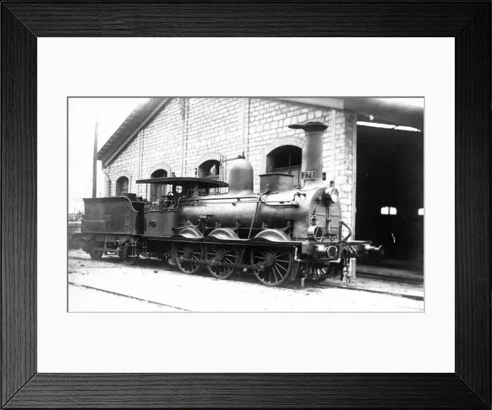 Framed Print : Steam engine number 278 built by Kitson at Leeds, England, system of inner cylinders Framed Print : Steam engine number 278 built by Kitson at Leeds, England, system of inner cylinders