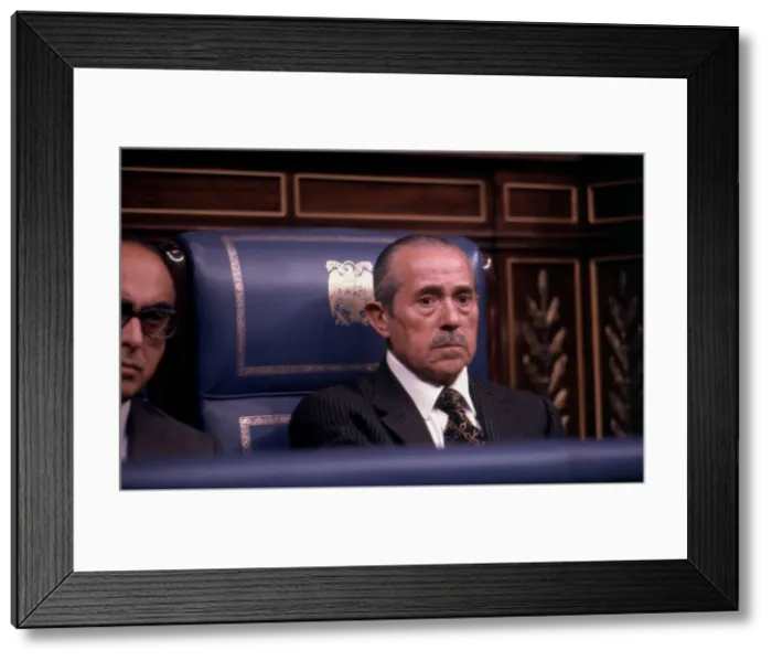 Framed Print : Carlos Arias Navarro (1908-1989), President of the Spanish government, photo 1975 Framed Print : Carlos Arias Navarro (1908-1989), President of the Spanish government, photo 1975