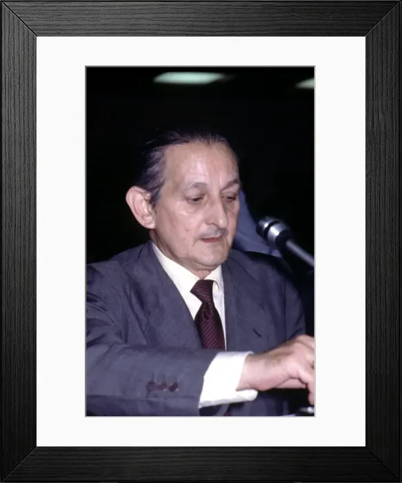 Framed Print : Torcuato Fernandez Miranda, Spanish politician, photography, 1976 Framed Print : Torcuato Fernandez Miranda, Spanish politician, photography, 1976