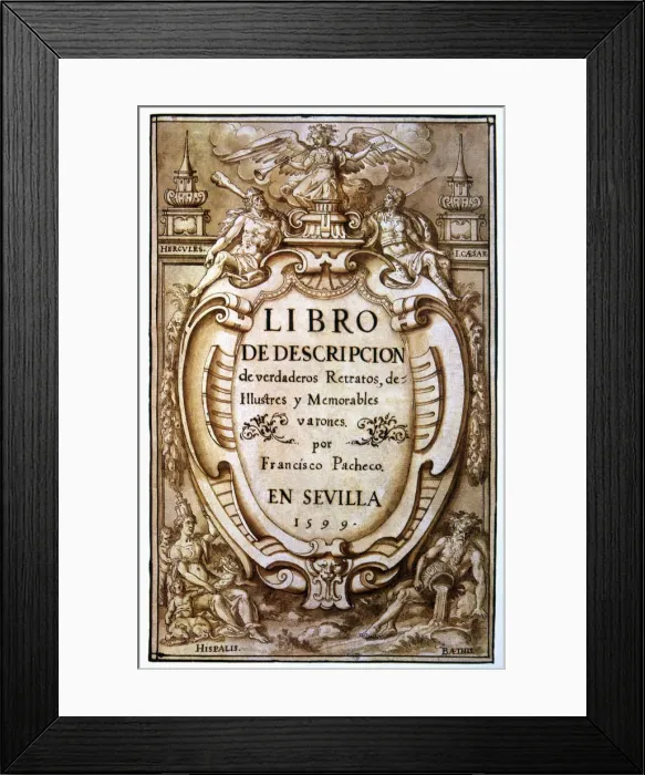 Framed Print : Francisco Pacheco (1564 - 1654), Spanish painter, master and father-in-law of Diego Framed Print : Francisco Pacheco (1564 - 1654), Spanish painter, master and father-in-law of Diego