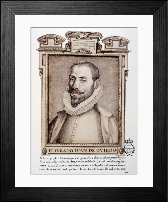 Framed Print : Juan de Oviedo y de la Bandera (1565-1625), Spanish architect and sculptor born in Seville Framed Print : Juan de Oviedo y de la Bandera (1565-1625), Spanish architect and sculptor born in Seville