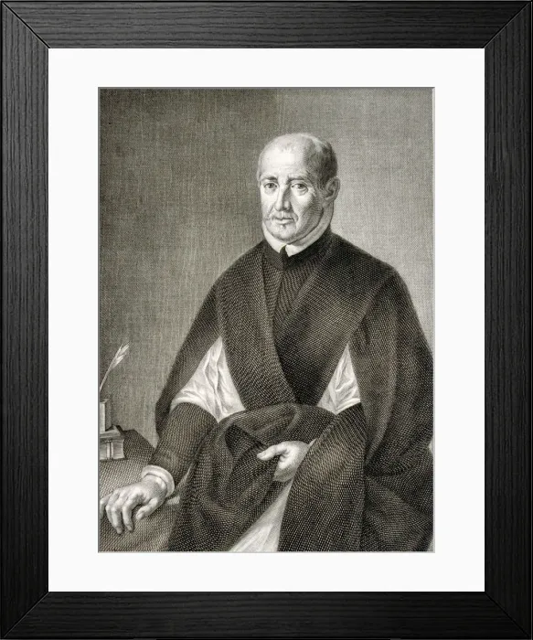 Framed Print : Pablo de Cespedes (1538-1608), Spanish Painter and poet, recorded in the collection Framed Print : Pablo de Cespedes (1538-1608), Spanish Painter and poet, recorded in the collection