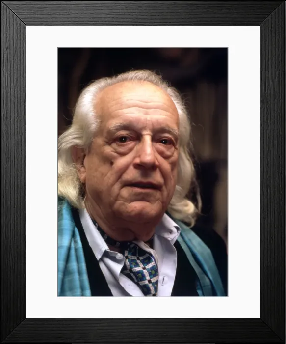 Framed Print : Rafael Alberti (1902-1999), 1980 photo Framed Print : Rafael Alberti (1902-1999), 1980 photo