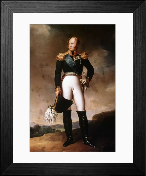 Framed Print : Alexander I, Tsar of Russia (1777-1825) Framed Print : Alexander I, Tsar of Russia (1777-1825)