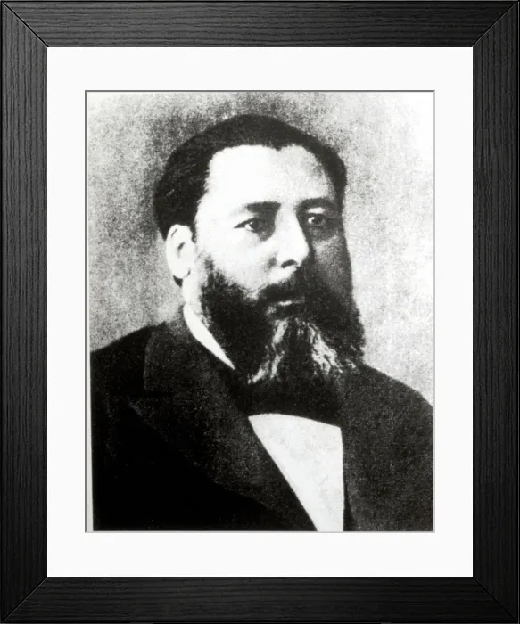 Framed Print : Jose Hernandez (1834-1886), Argentine poet Framed Print : Jose Hernandez (1834-1886), Argentine poet