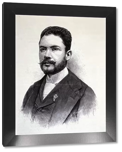 Ruben Dario. (Felix Ruben Garcia Sarmiento). (1867 - 1916), Nicaraguan poet