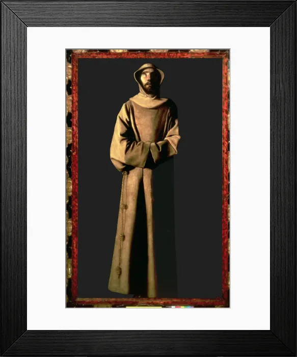 Framed Print : St. Francis of Assisi (1182-1226), Italian religious and founder of the Franciscan Order Framed Print : St. Francis of Assisi (1182-1226), Italian religious and founder of the Franciscan Order