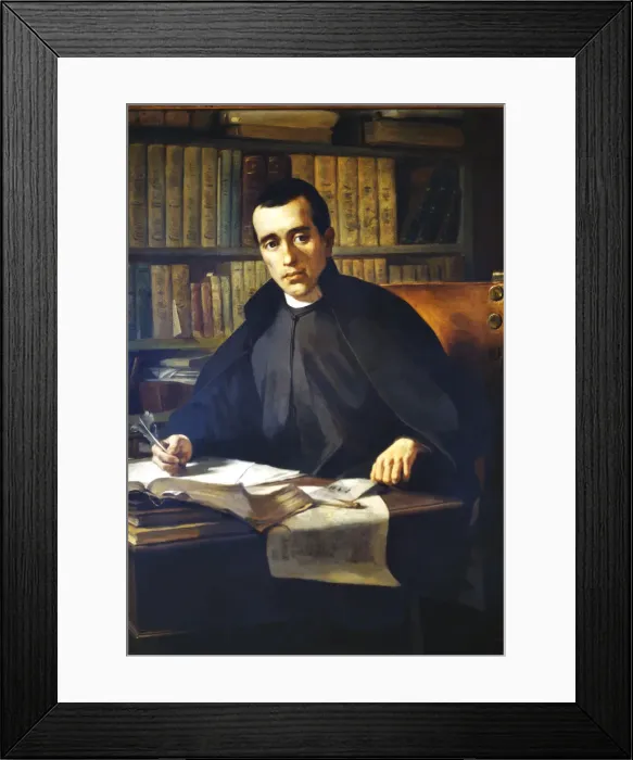 Framed Print : Jaume Balmes (1810-1848), Catalan writer, philosopher and ecclesiastical Framed Print : Jaume Balmes (1810-1848), Catalan writer, philosopher and ecclesiastical