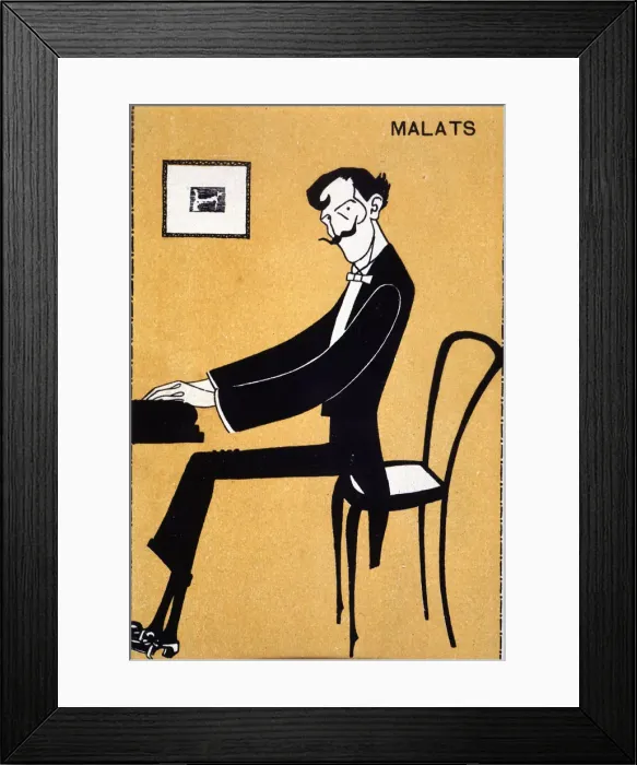 Framed Print : Joaquin Malats i Miarons (1872-1912), Catalan musician, he was a disciple of Juan Bta Framed Print : Joaquin Malats i Miarons (1872-1912), Catalan musician, he was a disciple of Juan Bta