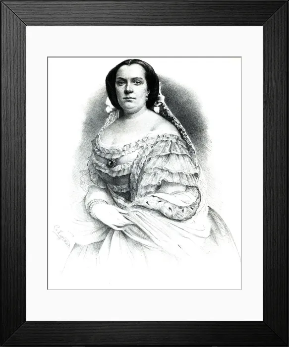 Framed Print : Isabel II of Bourbon (1830-1904), Queen of Spain from 1833 to 1868, daughter of Ferdinand Framed Print : Isabel II of Bourbon (1830-1904), Queen of Spain from 1833 to 1868, daughter of Ferdinand