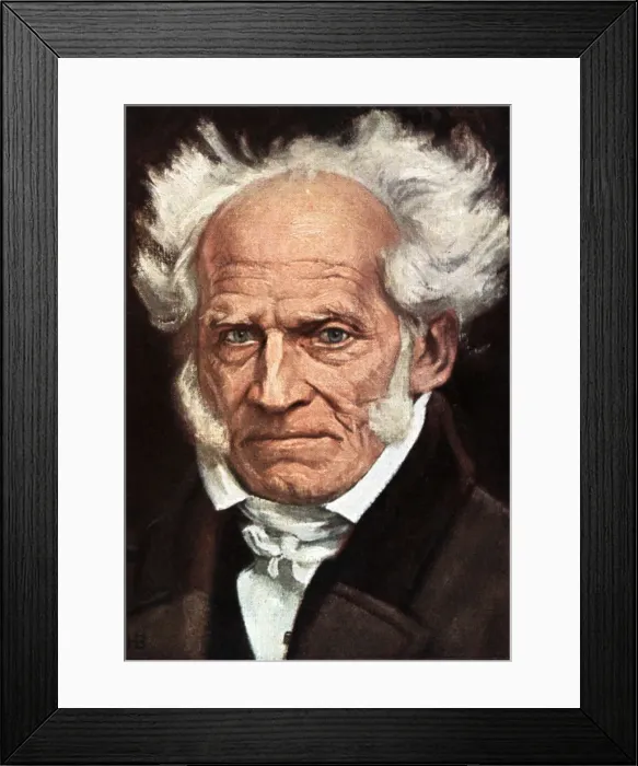 Framed Print : Arthur Schopenhauer (1788-1860), German philosopher Framed Print : Arthur Schopenhauer (1788-1860), German philosopher