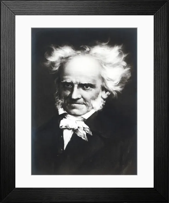 Framed Print : Arthur Schopenhauer (1788-1860), German philosopher Framed Print : Arthur Schopenhauer (1788-1860), German philosopher