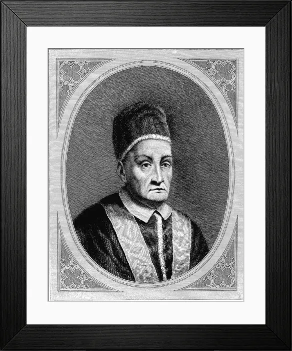 Framed Print : Benedict XIII. Vincenzo Maria Orsini (1649-1730). Pope from 1724 to 1730 Framed Print : Benedict XIII. Vincenzo Maria Orsini (1649-1730). Pope from 1724 to 1730