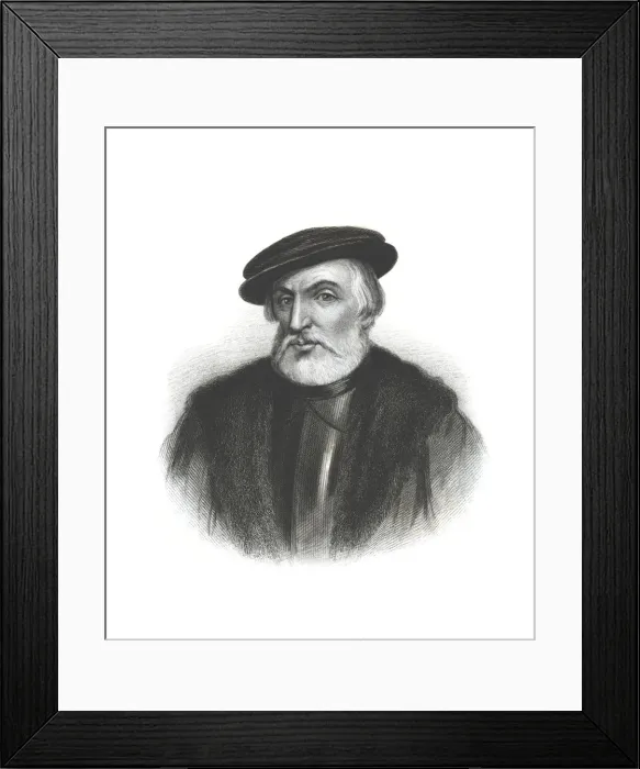Framed Print : Hernan Cortes (1485-1547), Spanish conqueror and explorer Framed Print : Hernan Cortes (1485-1547), Spanish conqueror and explorer