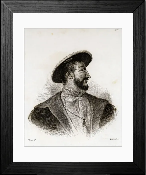 Framed Print : Francis I (1494-1547), King of France Framed Print : Francis I (1494-1547), King of France