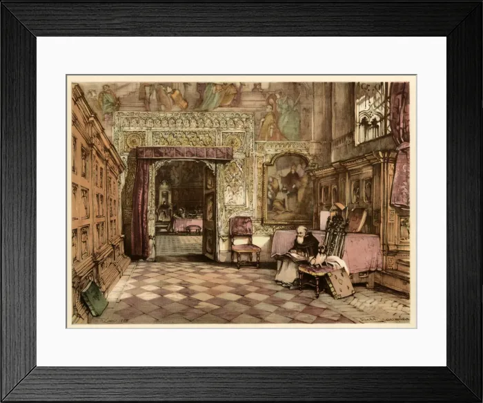 Framed Print : Inside the sacristy of the Cathedral of Toledo Framed Print : Inside the sacristy of the Cathedral of Toledo