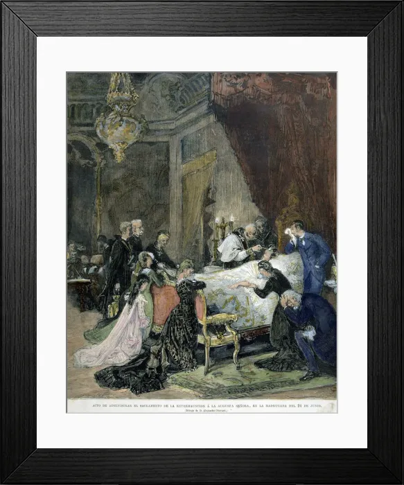 Framed Print : Funeral chapel of Queen Maria of Mercedes Orleans at the Royal Palace, Alejandro Framed Print : Funeral chapel of Queen Maria of Mercedes Orleans at the Royal Palace, Alejandro