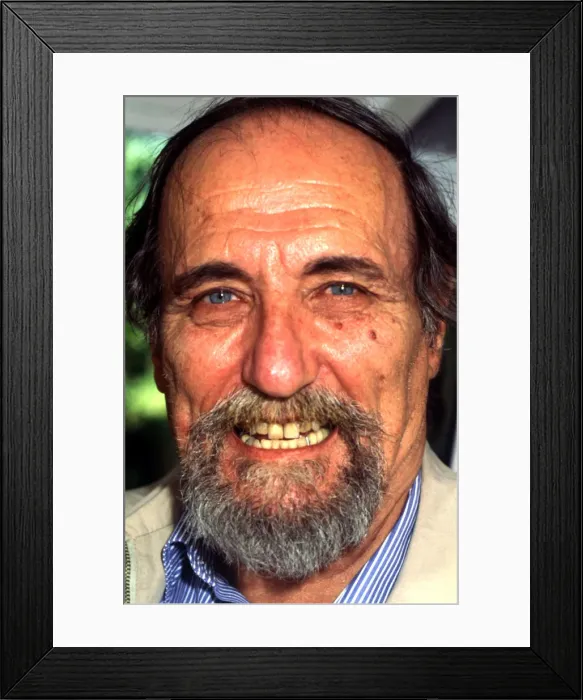 Framed Print : Luis Carandell (1929-2002) Spanish writer and journalist, portrait, 1997 Framed Print : Luis Carandell (1929-2002) Spanish writer and journalist, portrait, 1997