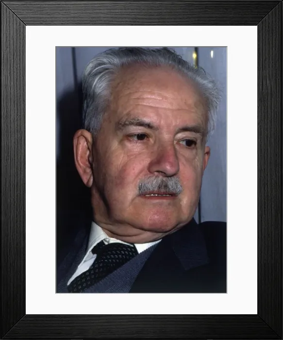 Framed Print : Julio Caro Baroja (1914-1995), Spanish ethnologist, portrait of 1990 Framed Print : Julio Caro Baroja (1914-1995), Spanish ethnologist, portrait of 1990