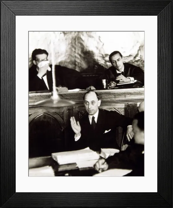 Framed Print : Santiago Casares Quiroga (1884-1950), Spanish politician, declaring in the process Framed Print : Santiago Casares Quiroga (1884-1950), Spanish politician, declaring in the process