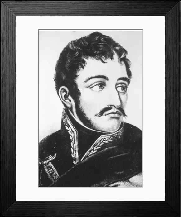 Framed Print : Simon Bolivar The Liberator (1783-1830), military and American independence hero Framed Print : Simon Bolivar The Liberator (1783-1830), military and American independence hero